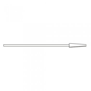 Wullstein Micro Suction Tube Stainless Steel, 4.5 cm - 1 3/4" Diameter 0.8 mm Ø